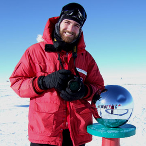 Portrait près du Pôle Sud